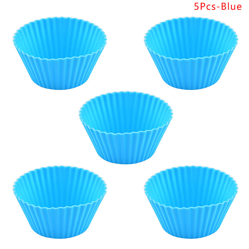 5Pcs%20Round%20Silicone%20Mold%20Cupcake%20Muffin%20Cup%20Baking%20Cookies%20Egg%20Tart%20Jelly%20Mold%20DIANGUI%20-%20Image%209