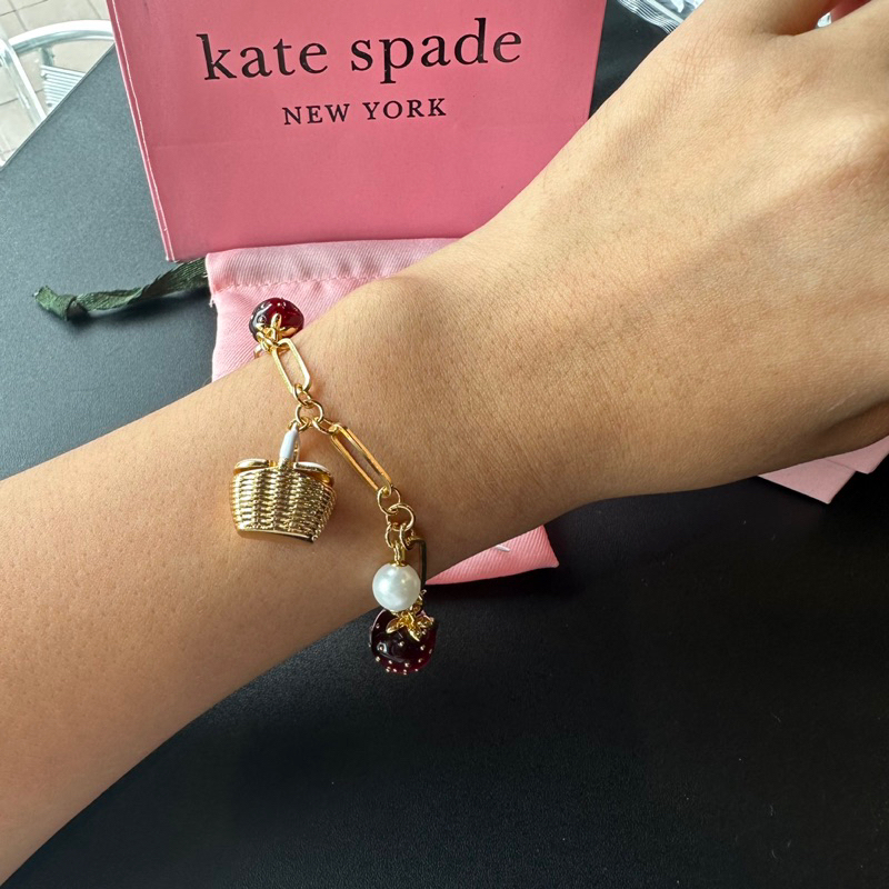 Kate spade deals strawberry bracelet