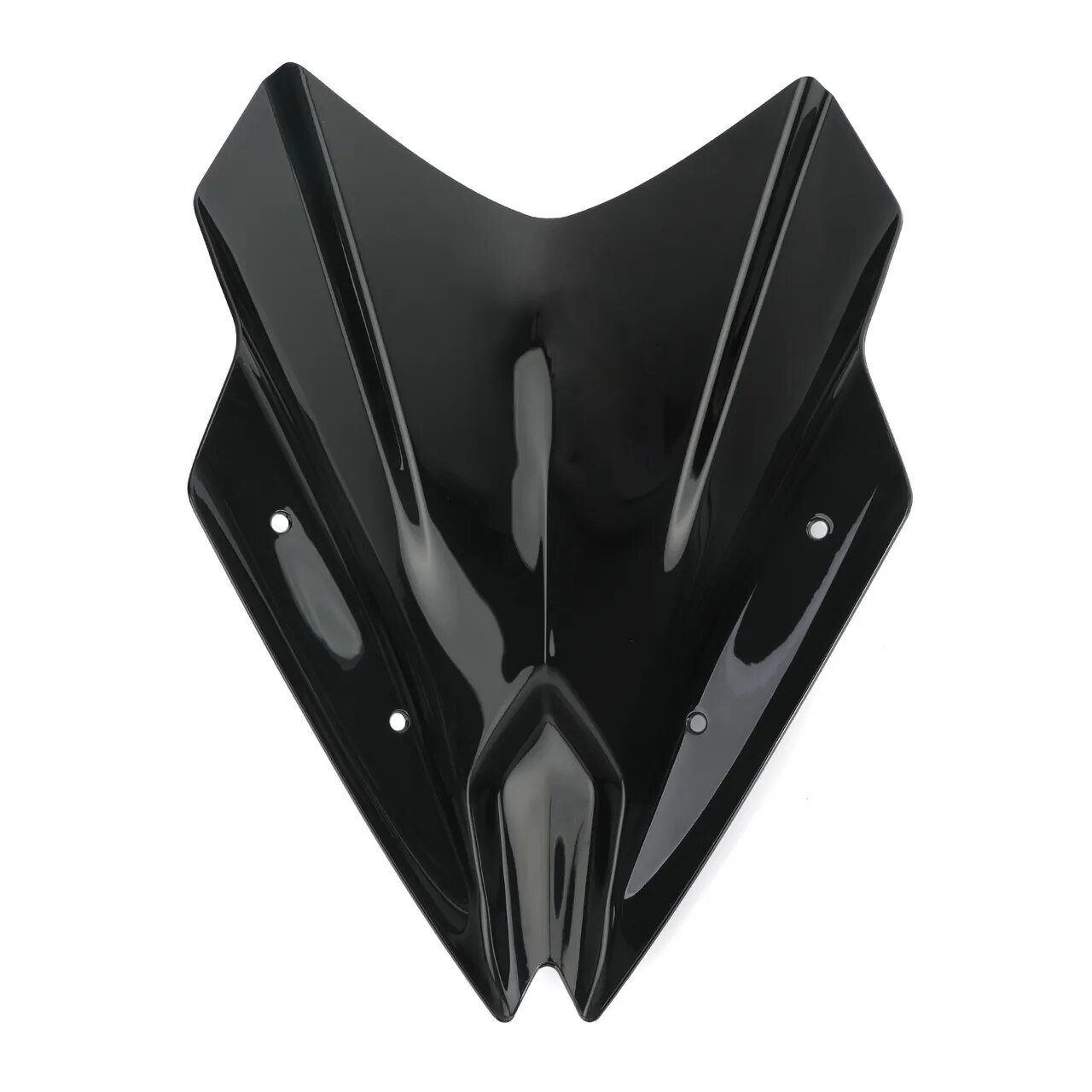 Motorcycle Double Bubble Windshield WindScreen Screen Flyscreen Deflector For Kawasaki Ninja 650 EX650 ER6F EX 650 ER-6F 2017 2018 2019