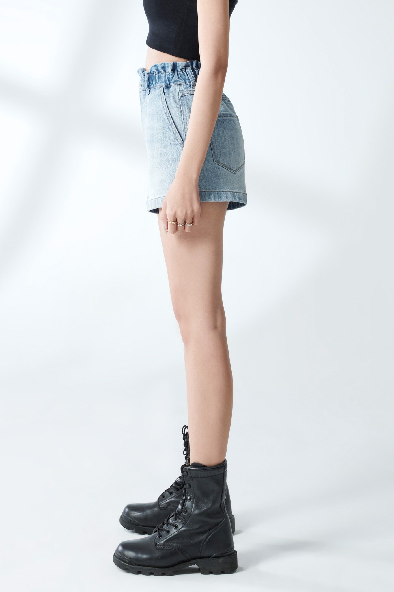 Quần jeans short nữ dáng đứng - 222WDR1102f2930
