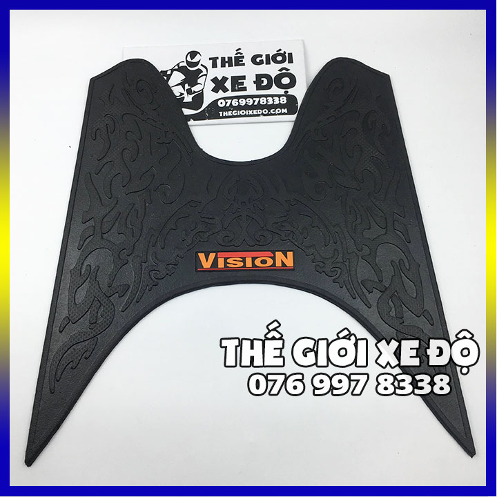 Thảm lót sàn vision 2011 - 2012 - 2013 - đồ chơi phụ kiện để chân xe vision đời đầu