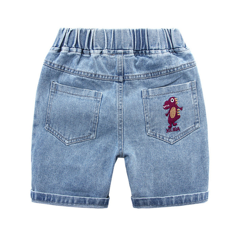 IENENS Summer Kids Baby Boys Jeans Shorts Denim Clothing Trousers