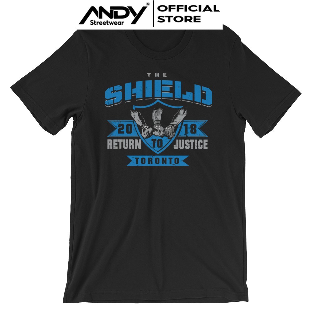 Áo thun wwe the shield "return to justice"