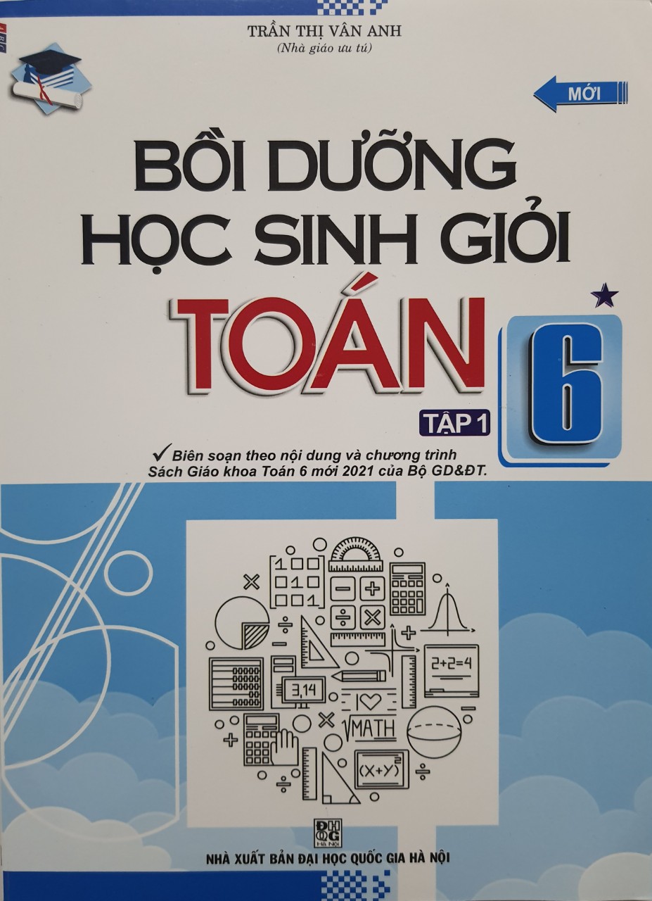 Sách - Combo Bồi dưỡng học sinh giỏi Toán 6 (Hai tập)