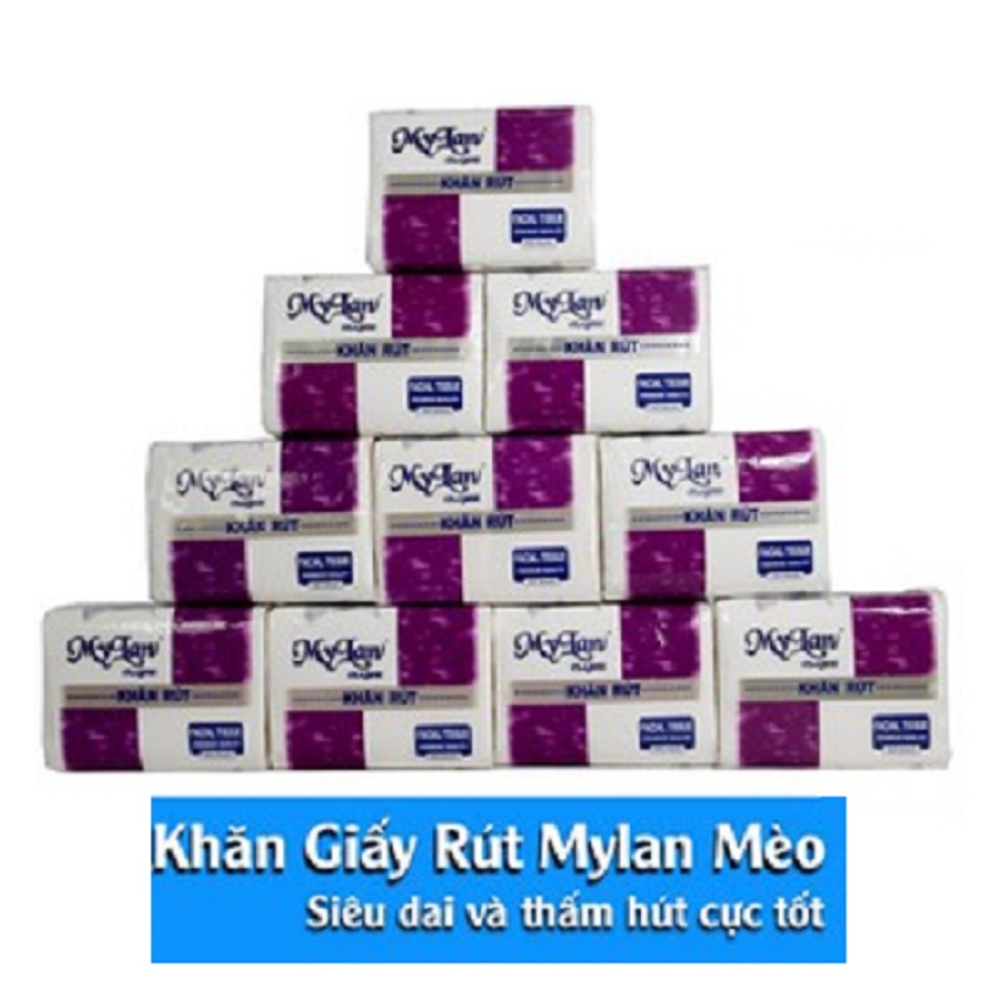 Combo 3 gói khăn giấy dạng rút đa năng My Lan
