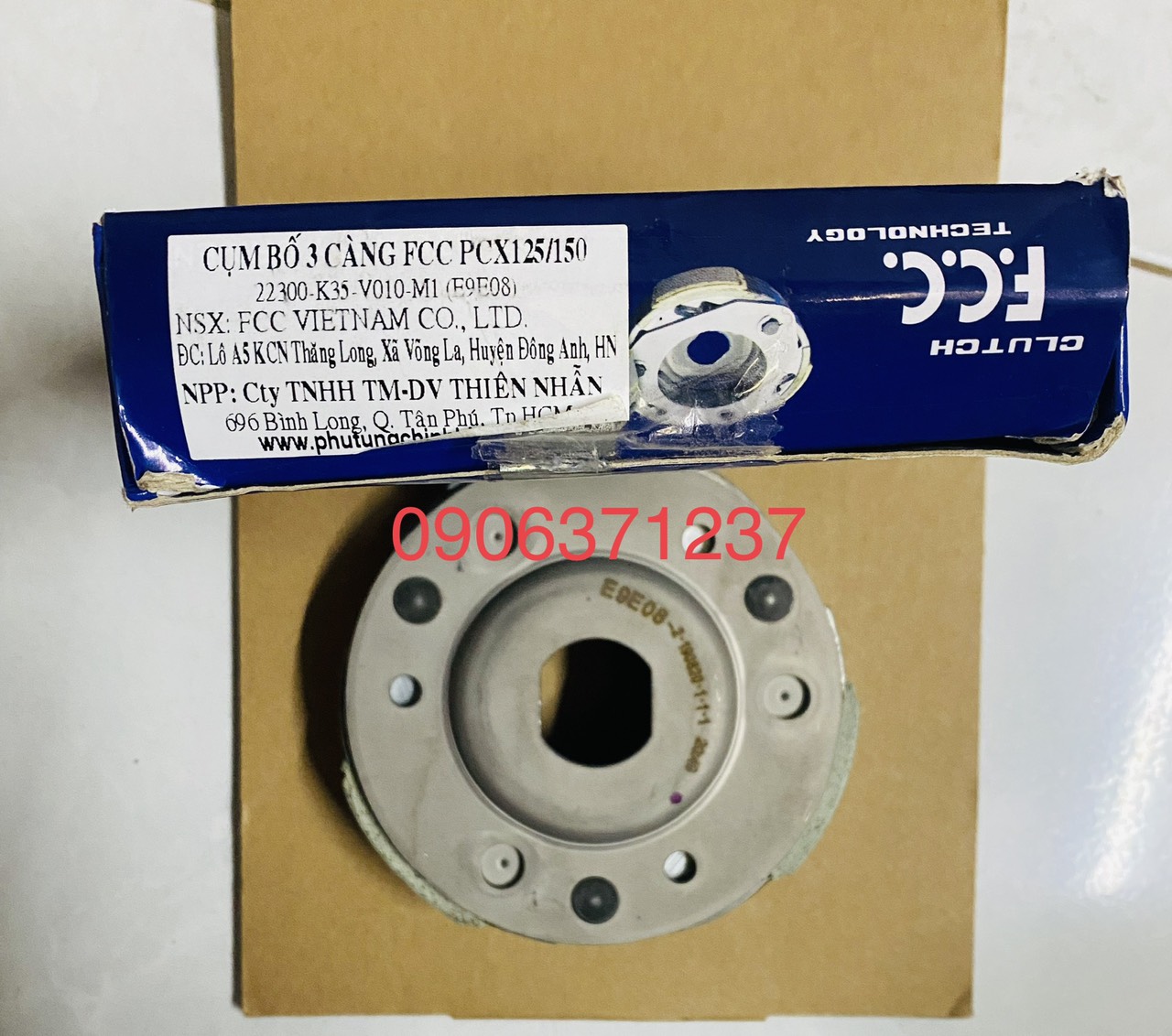 Cụm bố ba càng xe ab125/ pcx/ sh mode/ vario/ click/ shvn và nhiều dòng xe khác hiệu fcc