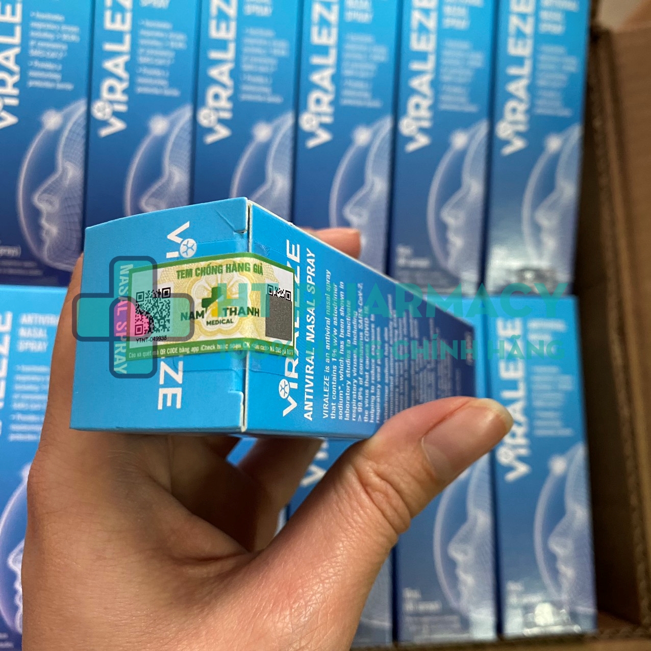 Bình xịt mũi viraleze kháng khuẩn Virus Starpharma Úc - 10ml