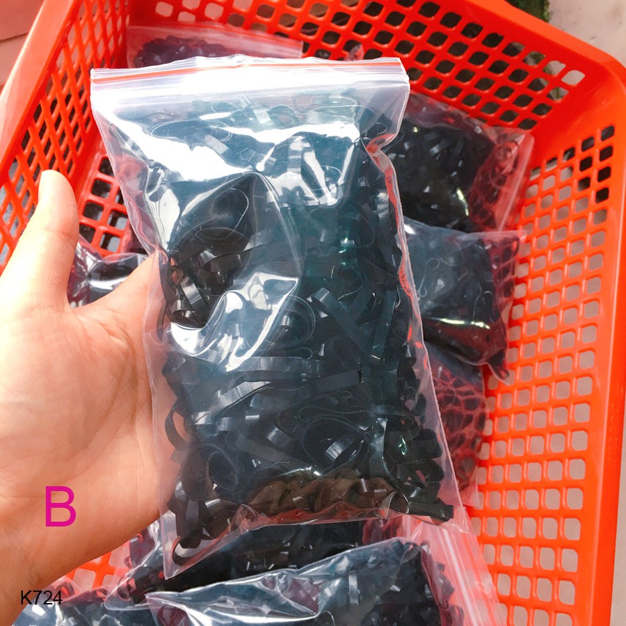 Túi 50gr thun cột tóc, chun buộc tóc tiện lợi siêu dai Orin K724