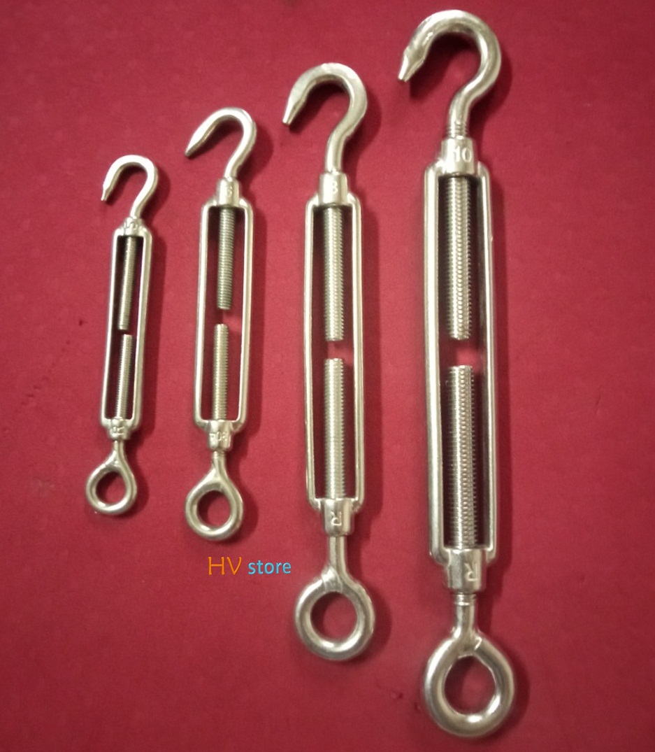 Loại không gỉ - tăng đơ inox số 5/6/8/10