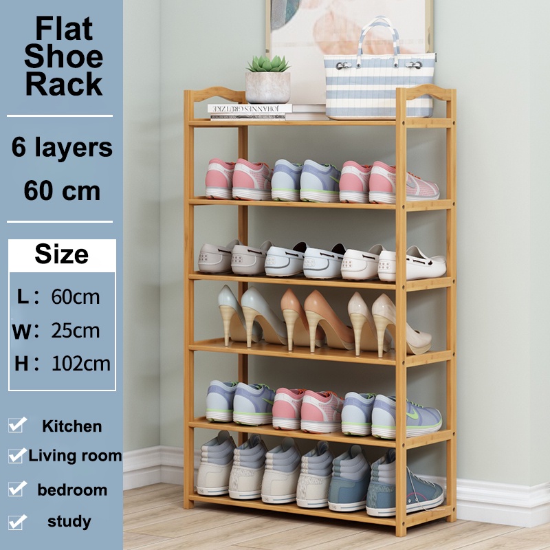 Bamboo Shoe Rack Simple Shoe Rack Door For Home Dormitory Storage ...