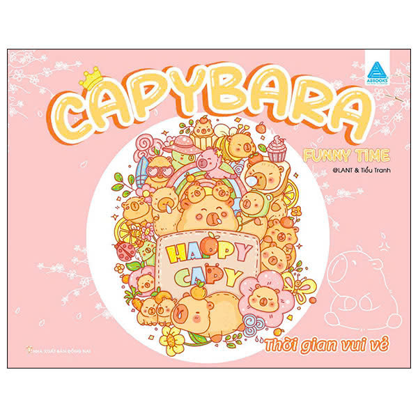 Sách Fahasa - Capybara Funny Time - Thời Gian Vui Vẻ