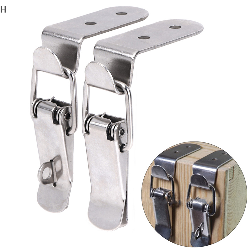 HF 90 Degrees Duck-mouth Buckle Hook Lock Spring Draw Toggle Latch Clamp Clip Hasp