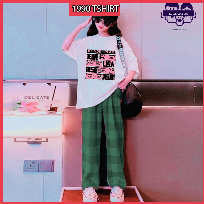 Bộ quần áo thu đông bé gái 28-50kg từ 8-15 tuổi hình blackpink .đồ bộ thu đông bé gái, set quần áo bé gái