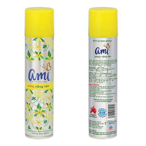 Nước hoa xịt phòng ami 280ml