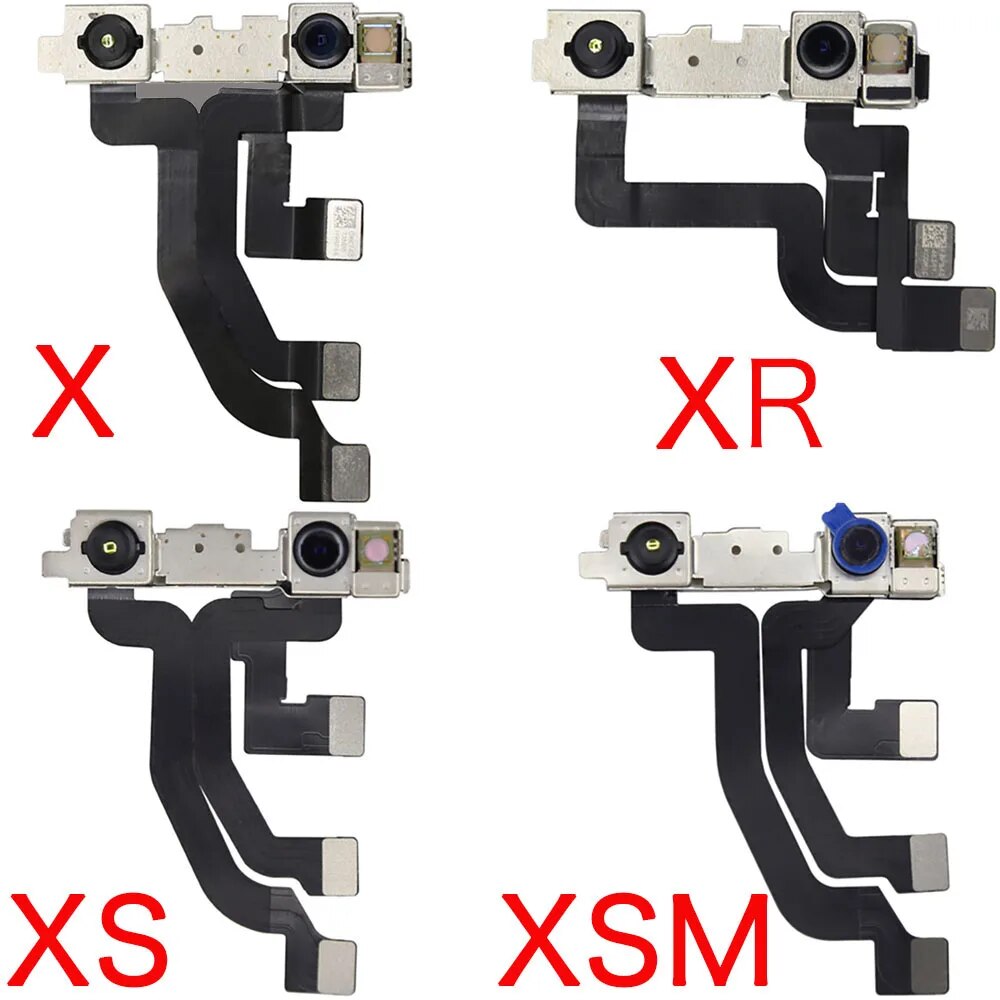 Front Camera With Proximity Sensor Flex Cable For iPhone 6 6P 6S 7 7P 8 Plus X XR XS Max Face Camera Module Replacement·.