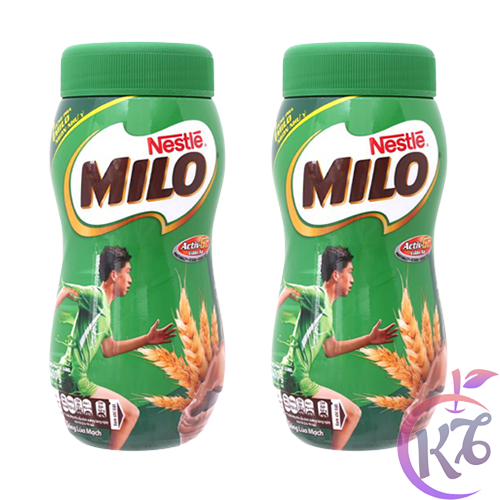 Combo 2 hũ Sữa bột Milo 400g thức uống lúa mạch Nestle sữa bột ca cao hòa tan nguyên chất thơm ngon bổ dưỡng Activ Go Nestlé