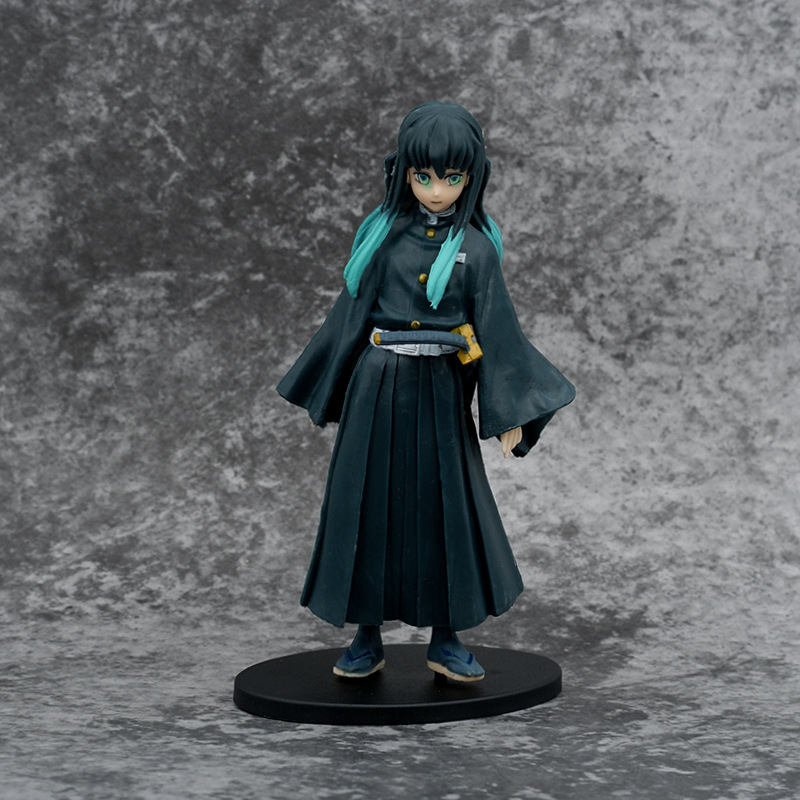 Mô hình đồ chơi tượng figure goods nhân vật Kimetsu No Yaiba Demon Slayer Tanjirou Nezuko Zenitsu Inosuke Giyuu uzui tengen các trụ cột thanh gươm diệt quỷ mô hình