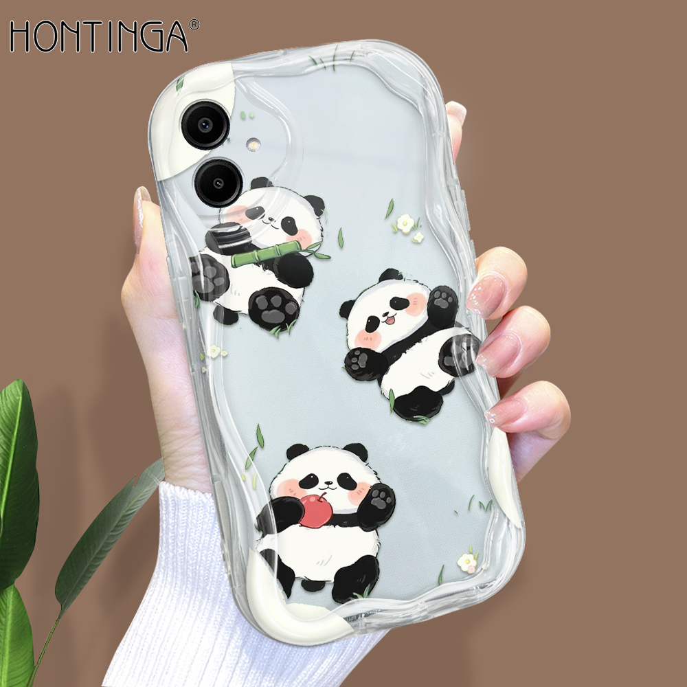 Hontinga%20for%20Samsung%20A06%20Back%20Cover%20Cute%20Panda%20Cream%20Texture%20Phone%20Case%20Wavy%20Edge%20Soft%20Silicone%20Cover%20-%20Image%202