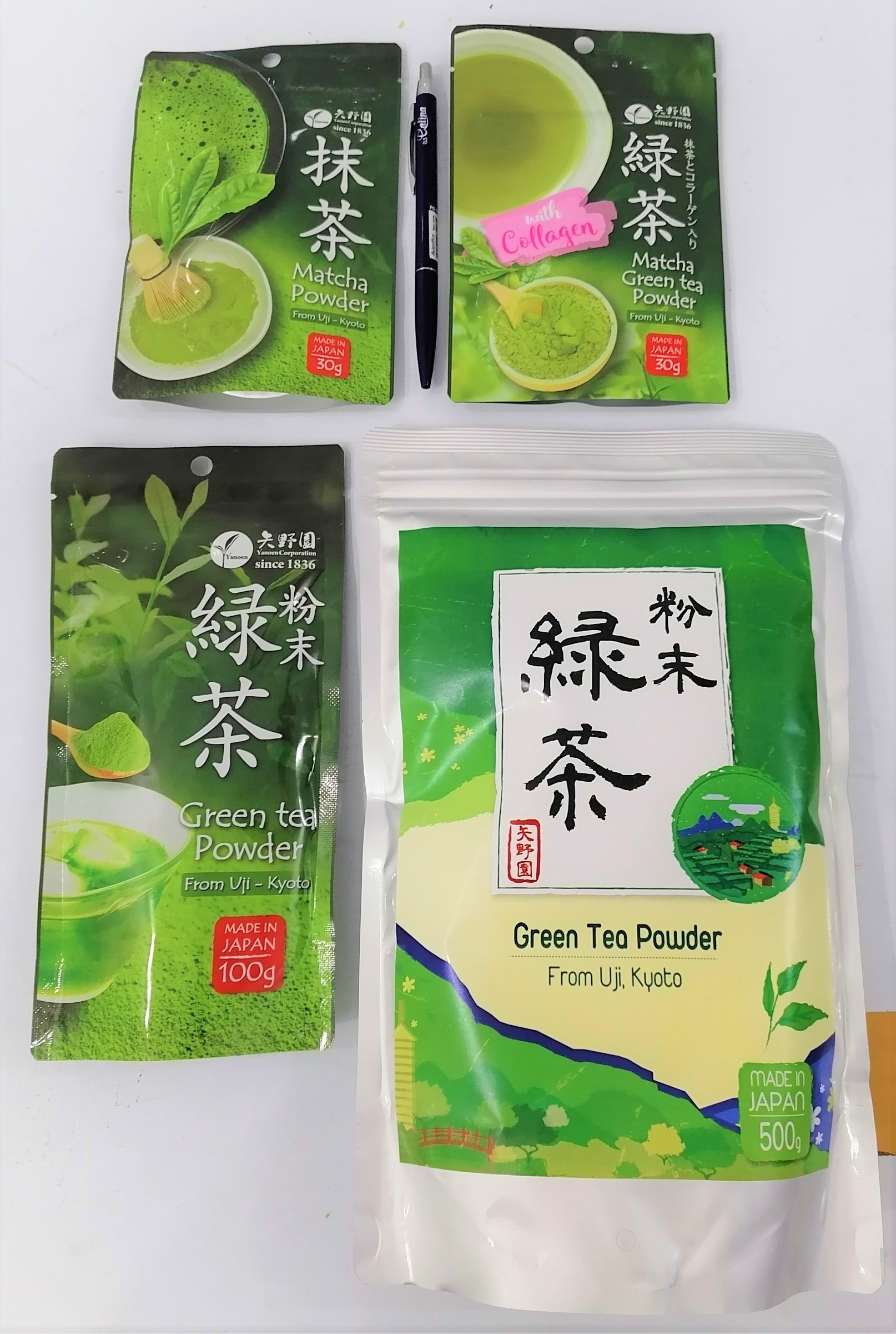 [Gói 100g – GREEN TEA] BỘT TRÀ XANH FUNMATSUCHA [Japan] YANOEN Green Tea Powder (lsn-hk)
