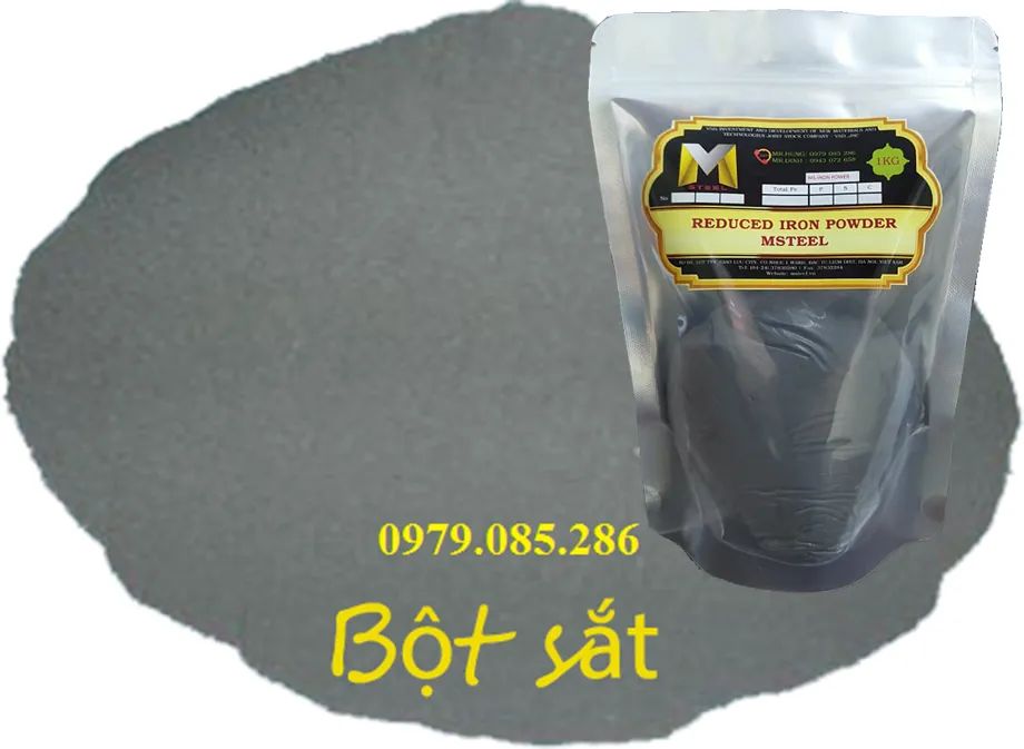 Bột sắt tinh khiết 100gram