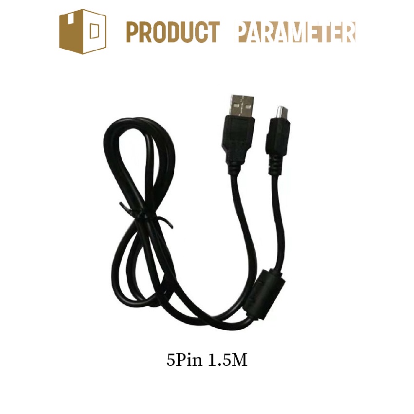 USB Port Pin Data Sync Cable for Canon SLR Camera EOS 80D 5D