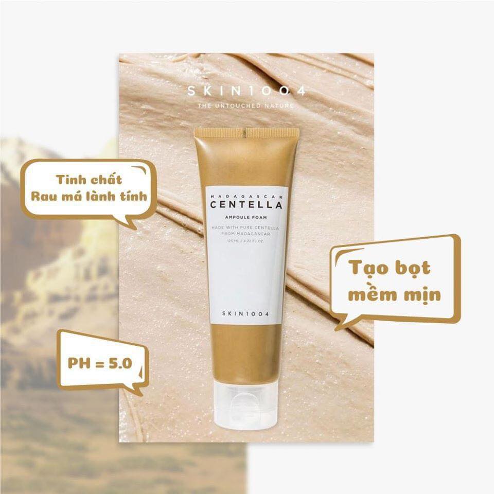 Sữa Rữa Mặt  Skin1004 Madagascar Centella Ampoule Foam