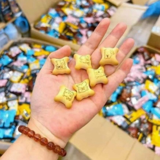 BÁNH GẤU NHÂN KEM CHOCO BEAR MINI NHIỀU VỊ