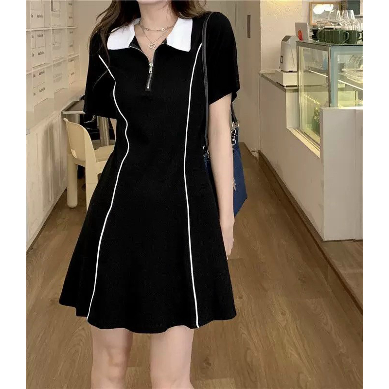 ( 55-90kg ) ĐẦM CỔ POLO THỂ THAO BIGSIZE - ảnh thật