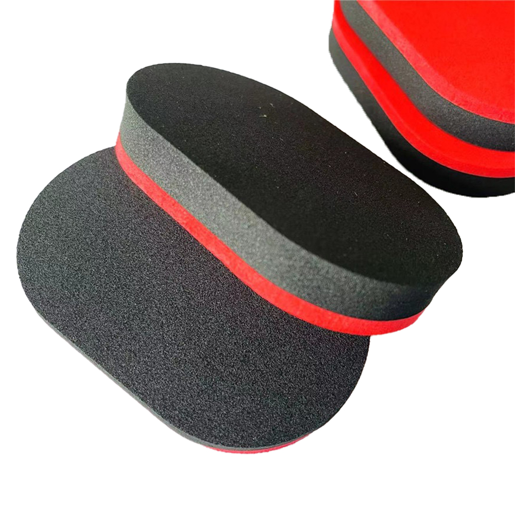FG 1PC EVA Table Tennis Racket Rubber Cleaning Sponge Red And Black Double-Sided Sponge Table Tennis Cleaning Supplies. 