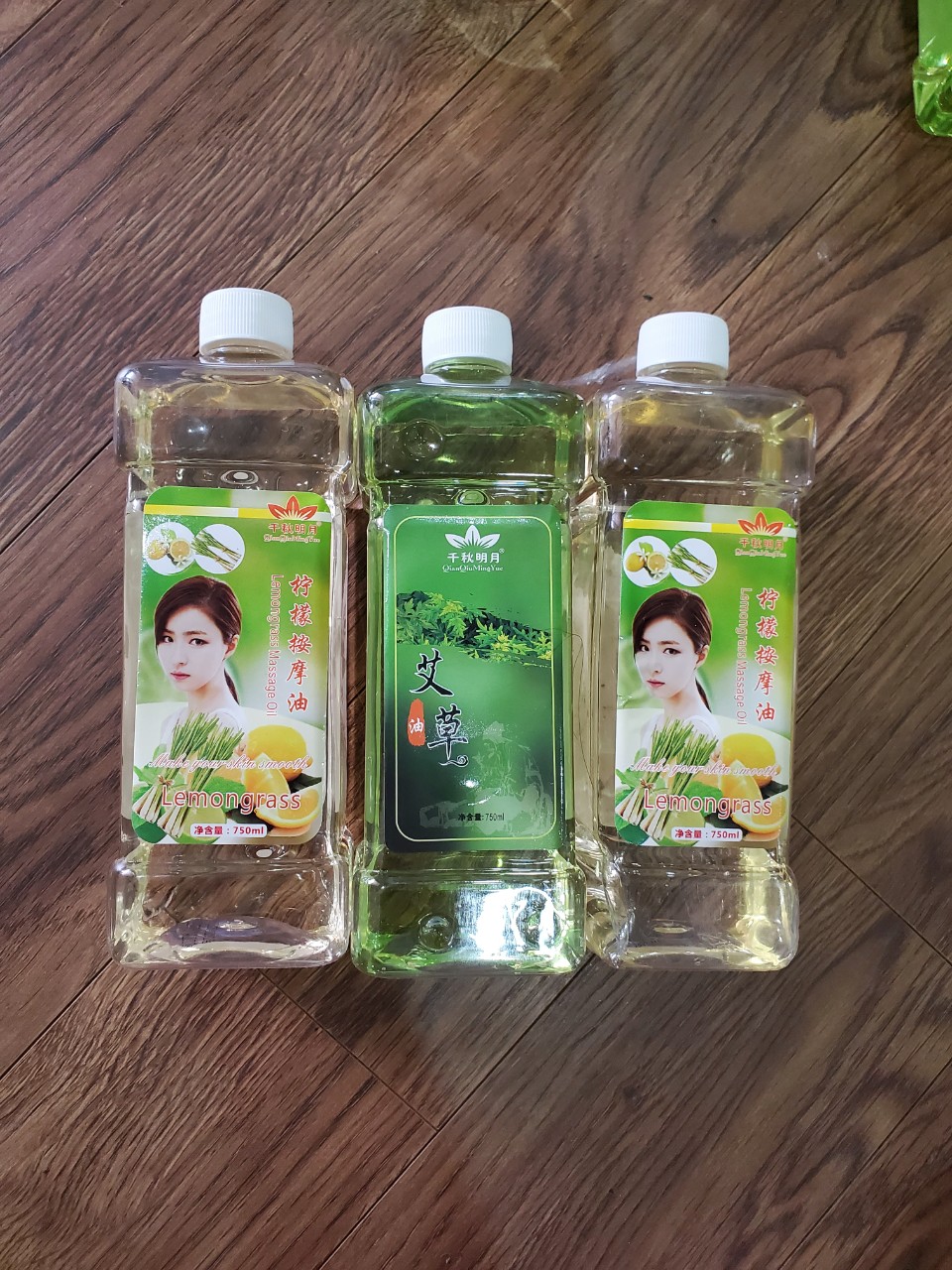 Tinh dầu massage body nhiều mùi hương chai to 750ml