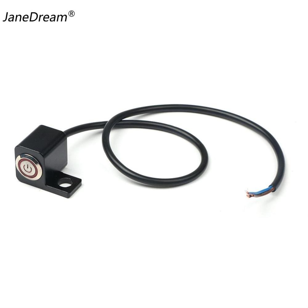 JaneDream CNC Motorcycle Switche Power Switch Handlebar Control Switch for Headlight High Low Beam Fog Light Waterproof