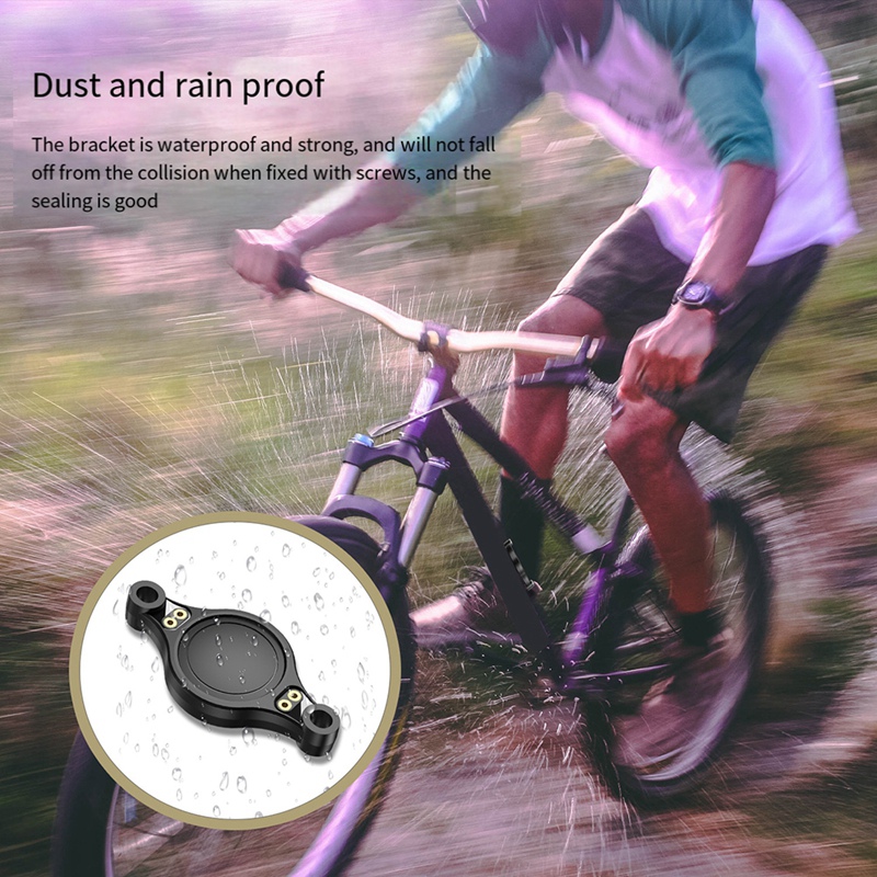 For Bike Mount Hidden Bracket Installation Locator Holder Case Waterproof Bicycle Mounting Bracket Durable Easy Install