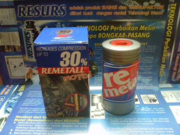 Phụ gia nhớt trám bạc piston máy dầu / xang Remetall