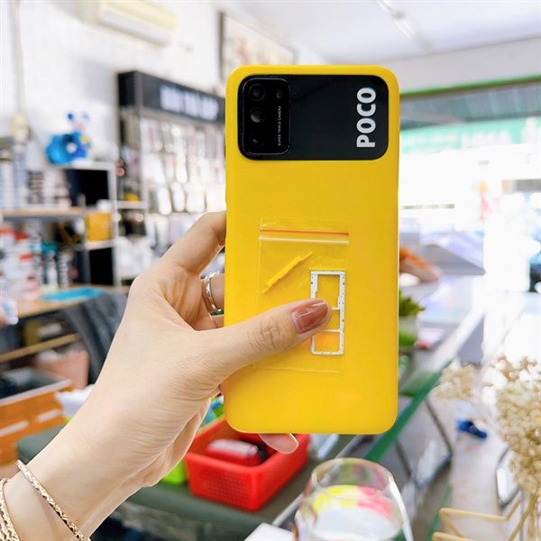 Bộ vỏ Xiaomi Poco M3 zin mấu máy chuẩn, hàng như hình.