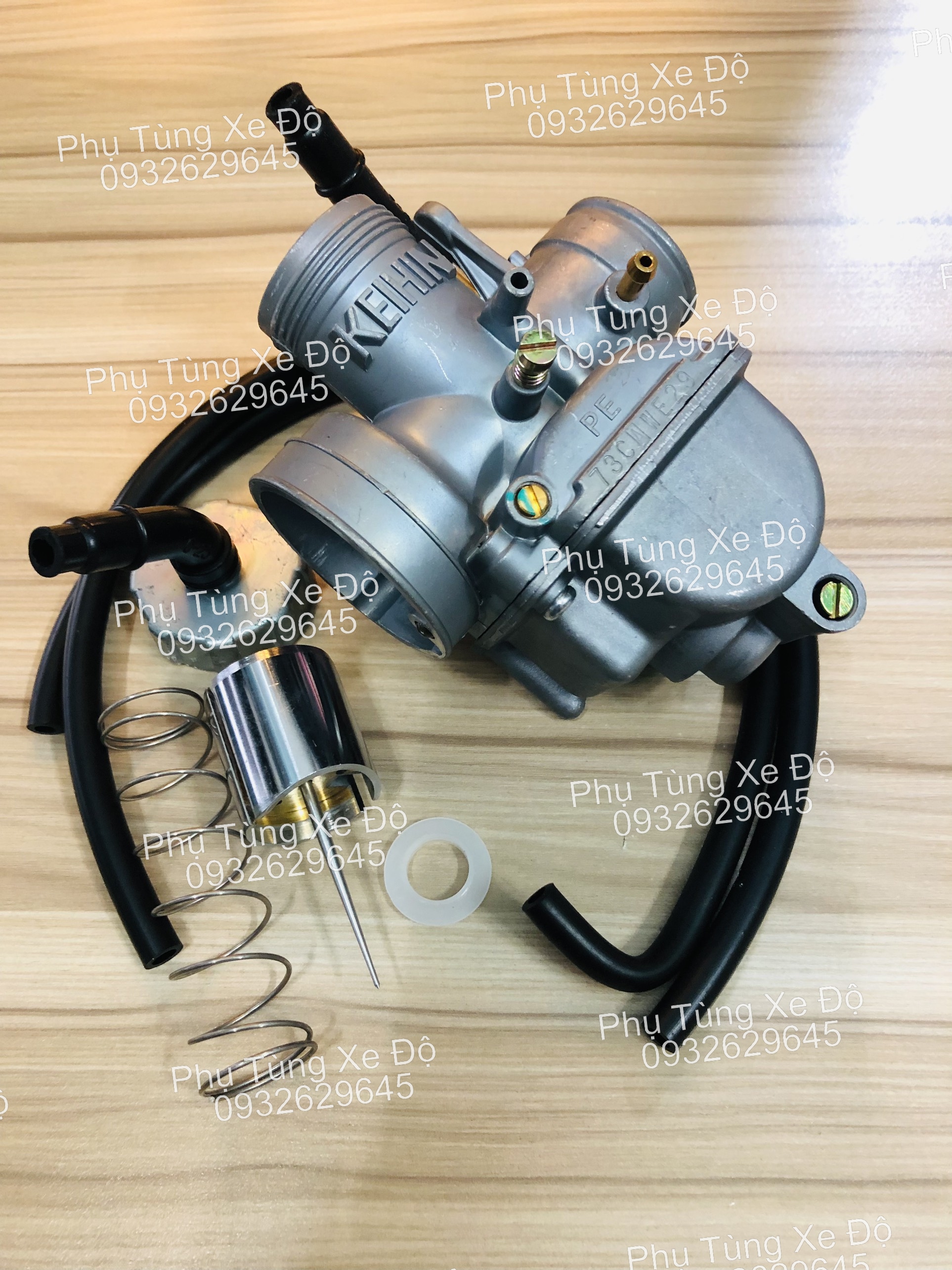 Bình Xăng Con Nova LS 125 ( Họng 24mm ) gắn được nhiều loại xe