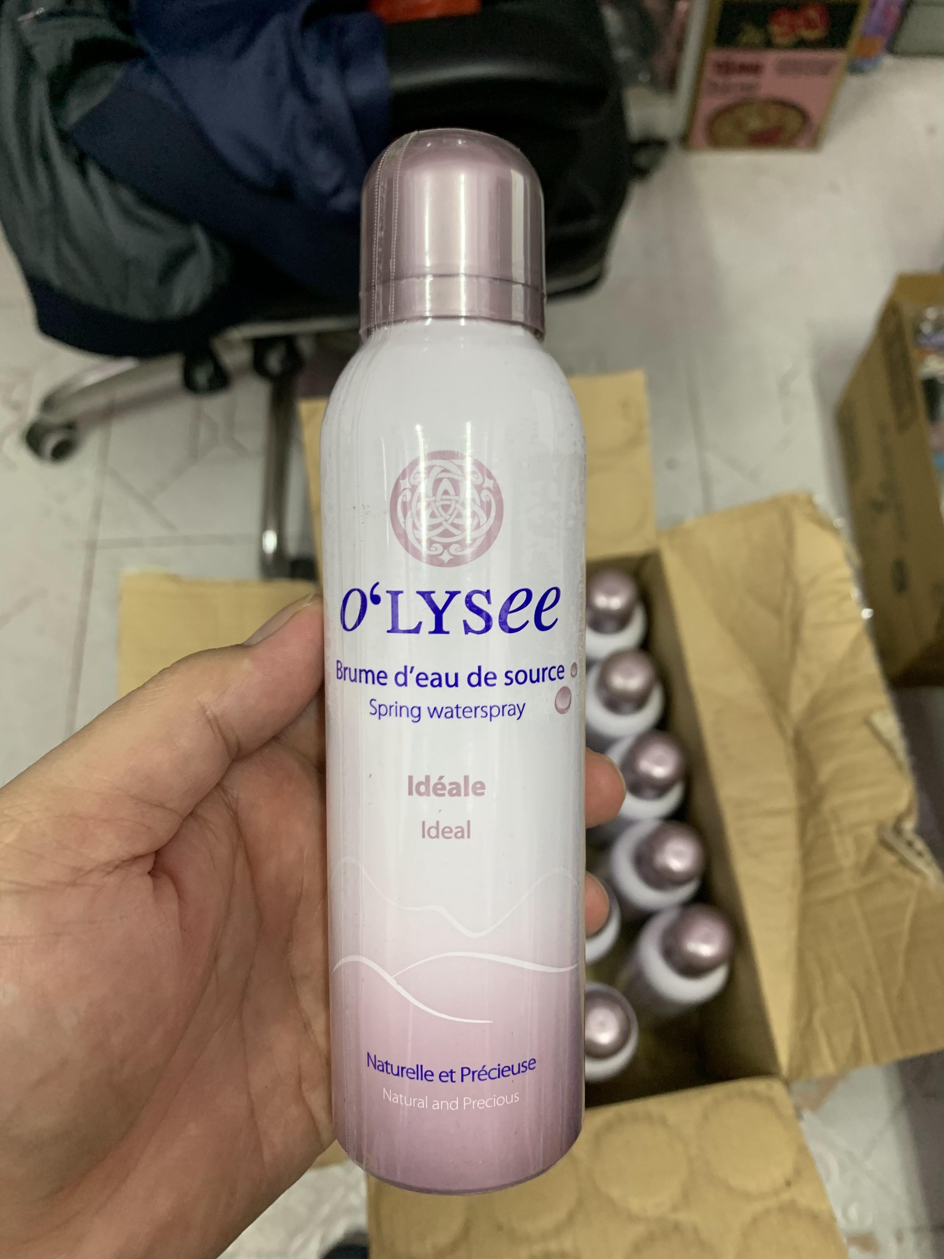 Xịt Khoáng Dưỡng Da Olysee Pure Waterspary 150ml