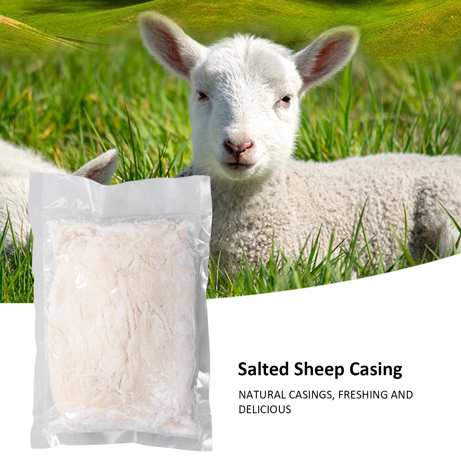 All Calibers Natural Salted Sheep Casings Lamb Casings,China - View #2