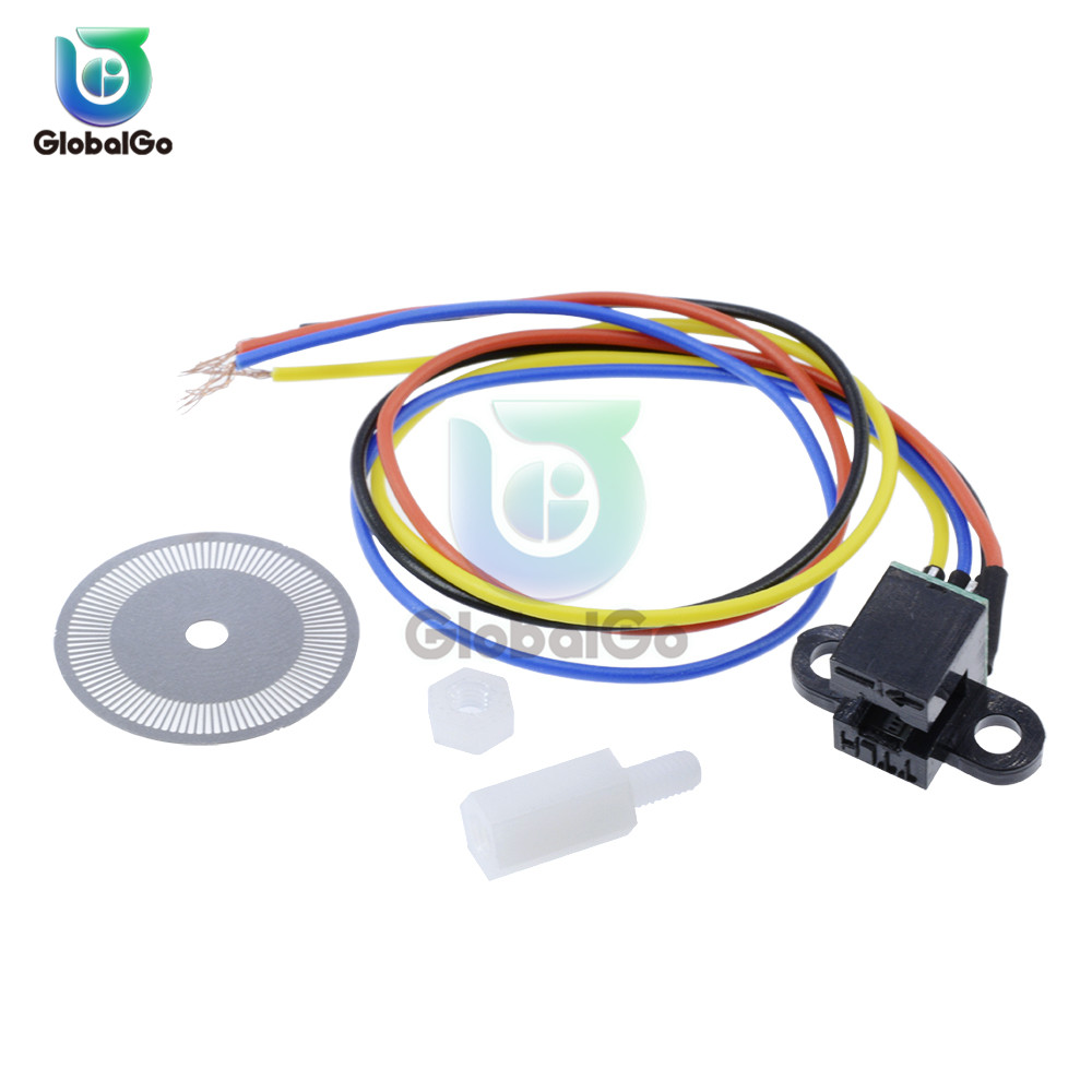【InnovateWorld】Photoelectric Speed Sensor Encoder Coded Disc Code Wheel For Smart Car 5V For Arduino. 