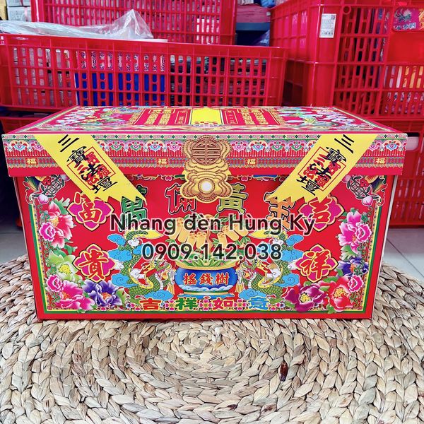 Hàng mã rương đựng giấy cúng