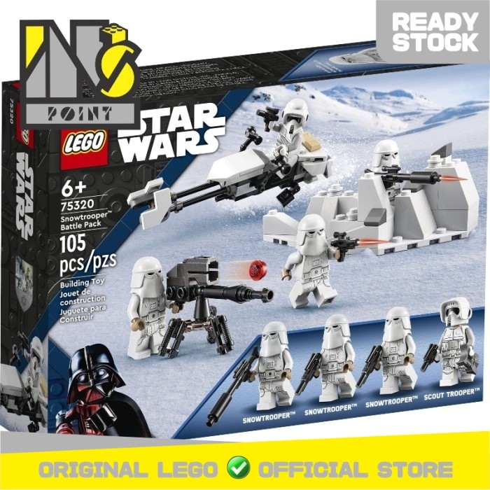 LEGO 75320 Star Wars Snowtrooper Battle Pack Lazada Indonesia