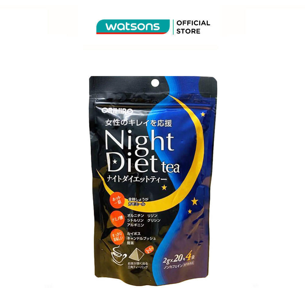 Trà Giảm Cân Night Diet Tea Orihiro 24 gói
