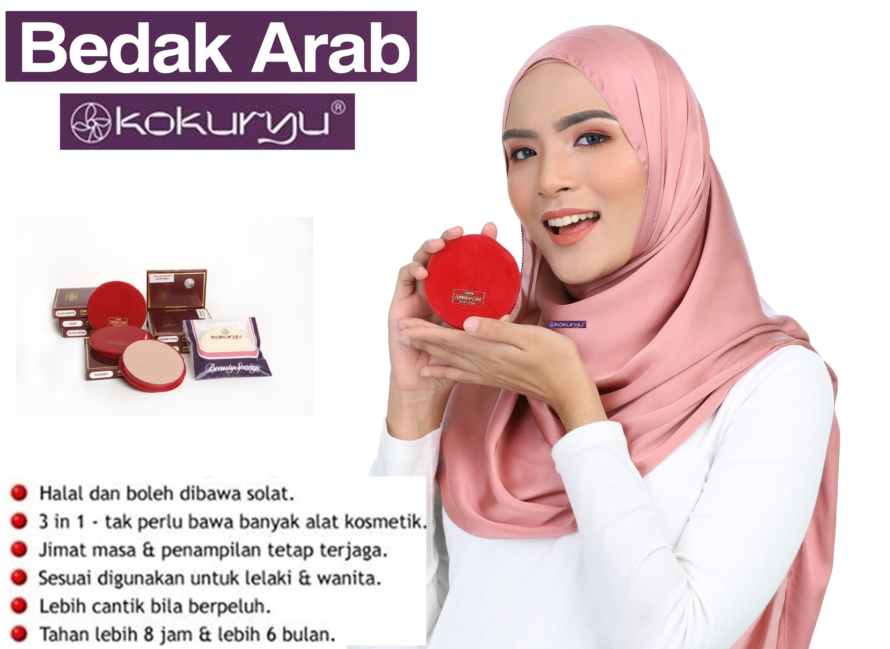 Kokuryu Bedak Arab 50g Beli Yang Ori Lazada Singapore