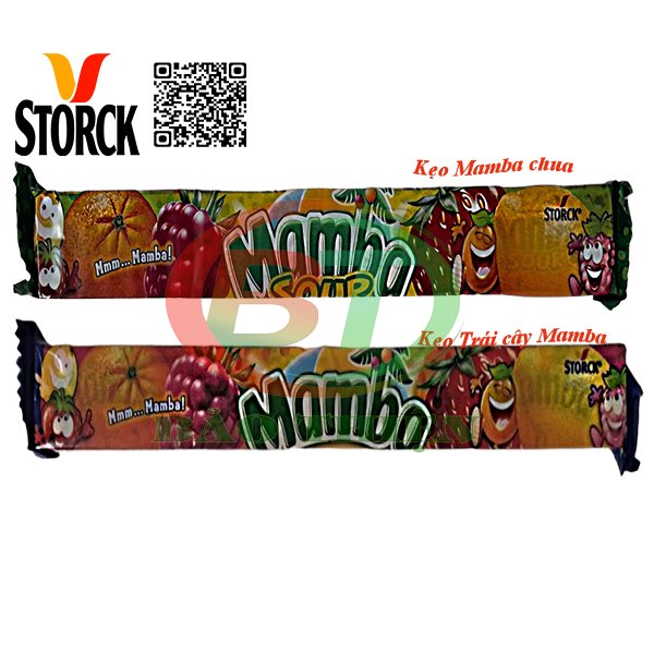 Kẹo mềm trái cây Mamba hiệu Storck thanh 106g thumbnail