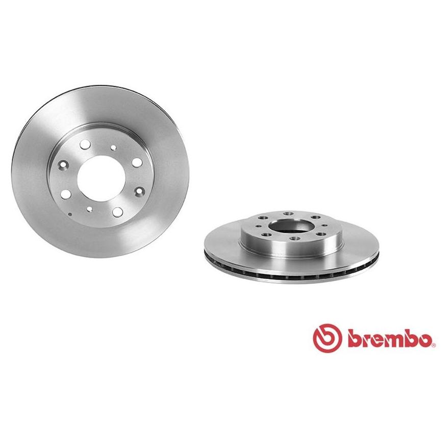 Brembo Rear Left or Right UV Coated Disc Brake Rotor For MB C117 X117 X156 W246