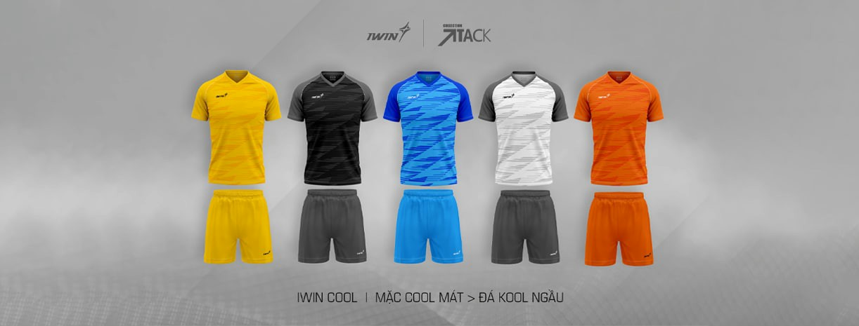 Quần Áo Bóng Đá iWin Chính Hãng Cool A06