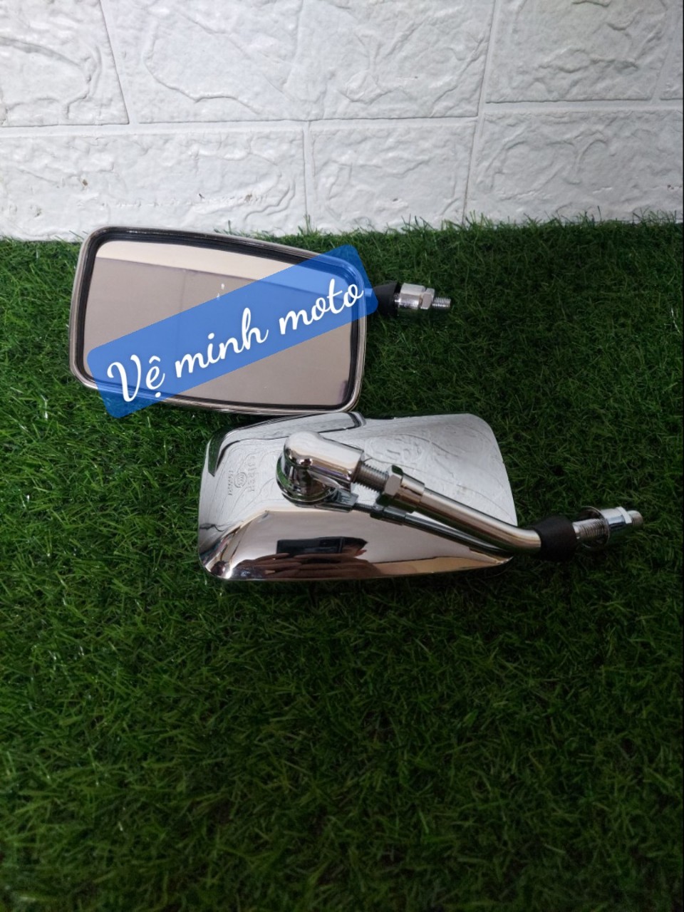 kính chiếu hậu inox  rebel 125-250- master 125 - custom 125