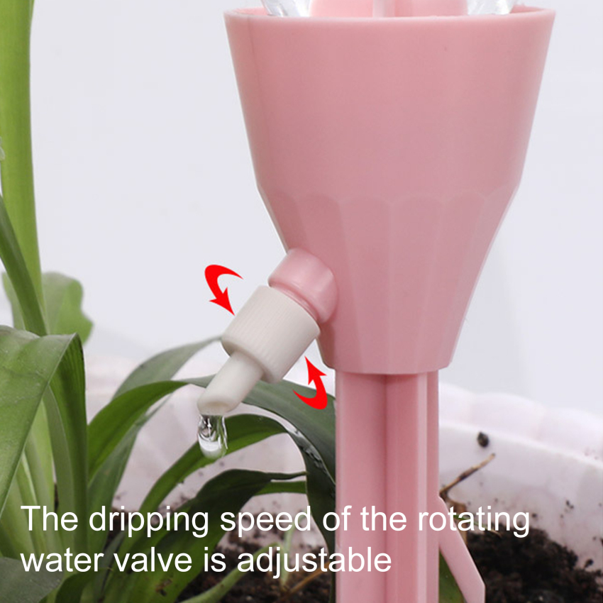 👍 3pcs 👍 Adjustable Drip Irrigation System Indoor Outdoor Potted Plants Automatic Self-flowing Watering Spikes Gardening Tools