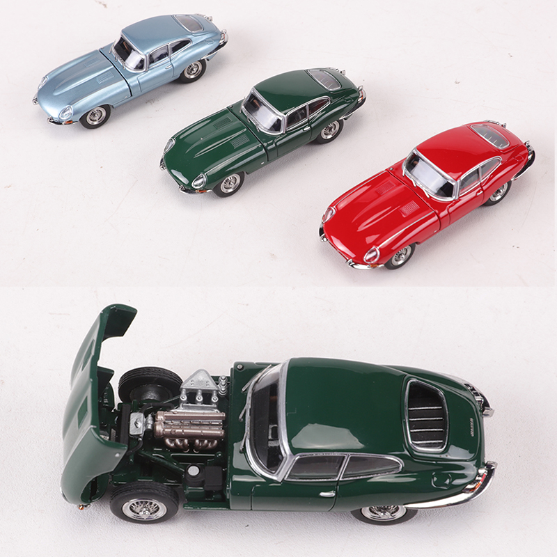GFCC 1:64 1961 Jaguar E-TYPE Alloy Model Car Limited Edition 499.
