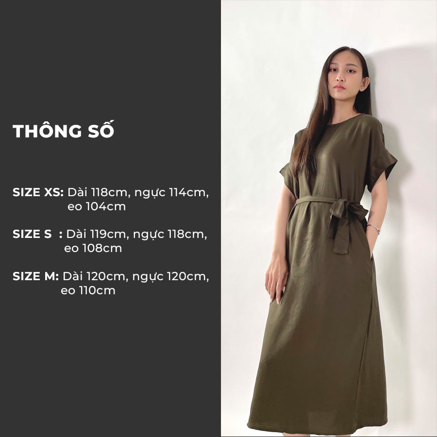 [ Flash sale ] Hàng VNXK ĐẦM TAY NGẮN CỘT DÂY 2M