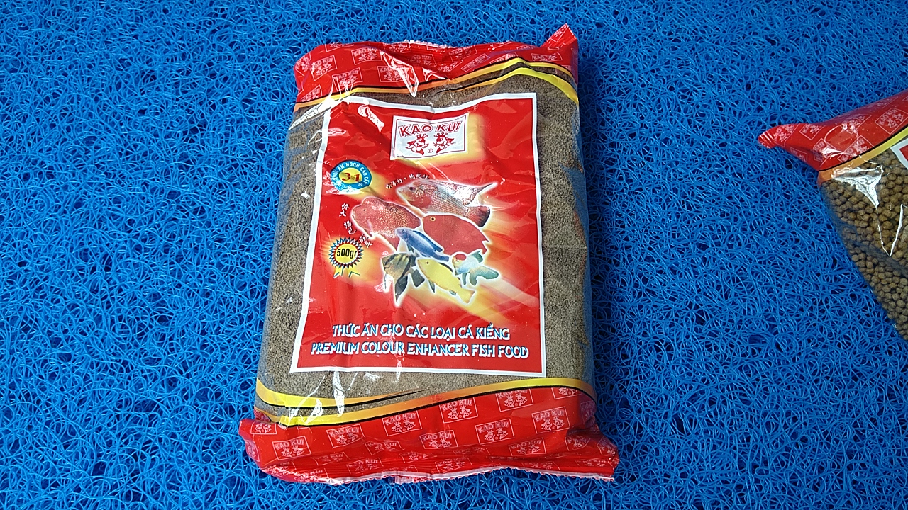Thức ăn cá cảnh Kaokui, bịch 500gr.
